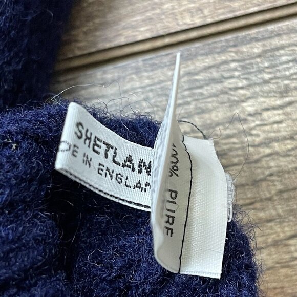 AVTG Archie Brown & Son Argyle Wool Sweater L | Made in England 100% Pure Wool - Picture 10 of 10